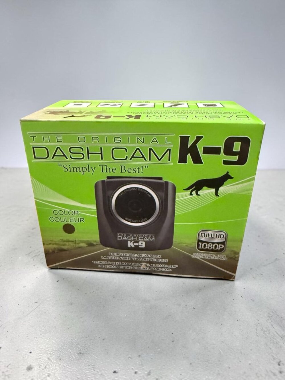 The Original Dash Cam K-9 (GOLD) - NEW